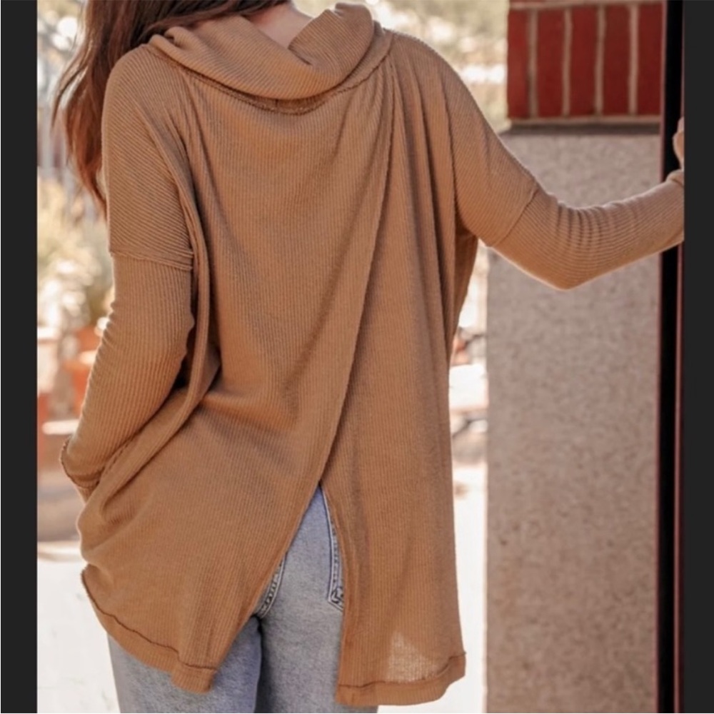 WE THE FREE | Free People long sleeve cowl neck sweater size medium - Picture 2 of 7